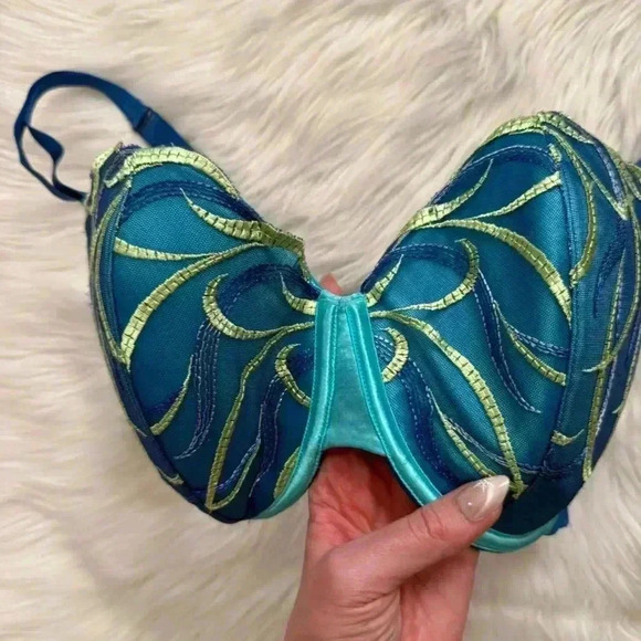 Cacique Embroidered Underwire Full Coverage Bra 42DD - Picture 3 of 6